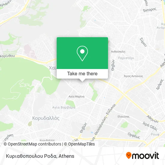 Κυριαθοπουλου Ροδα map