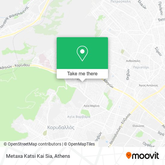 Metaxa Katsi Kai Sia map