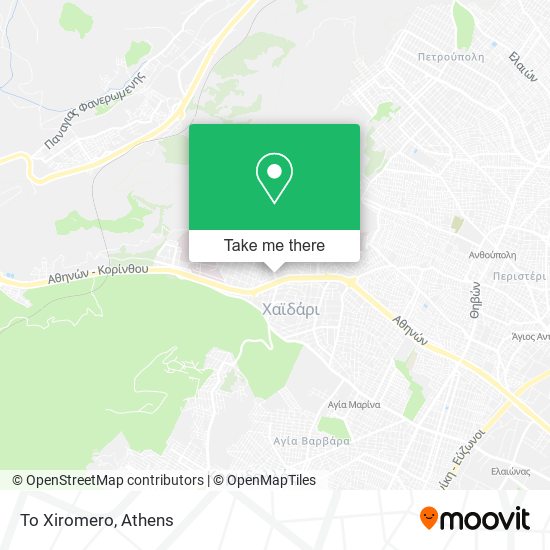 To Xiromero map
