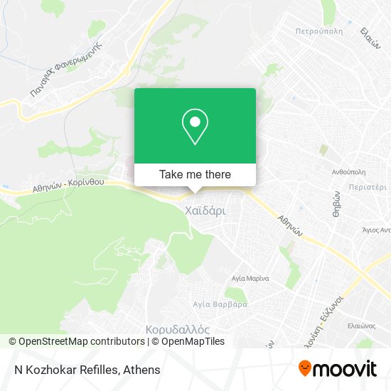 N Kozhokar Refilles map