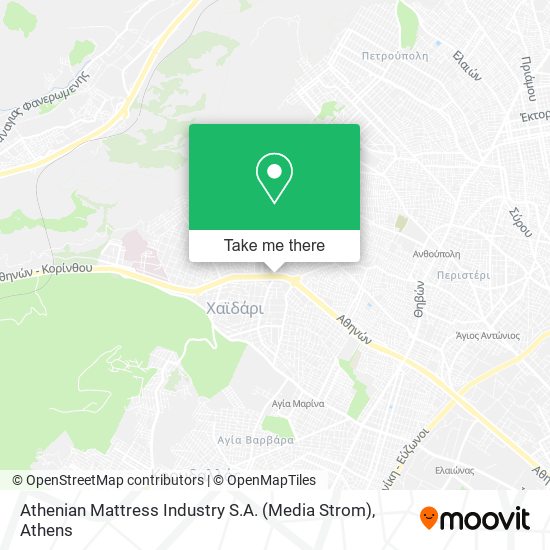 Athenian Mattress Industry S.A. (Media Strom) map