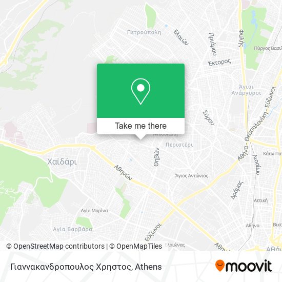 Γιαννακανδροπουλος Χρηστος map