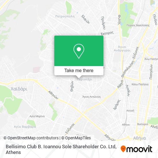 Bellisimo Club B. Ioannou Sole Shareholder Co. Ltd map