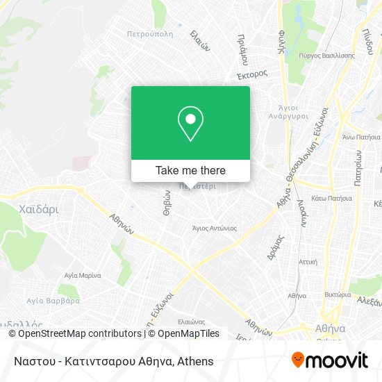 Ναστου - Κατιντσαρου Αθηνα map