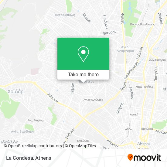 La Condesa map