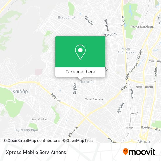 Xpress Mobile Serv map