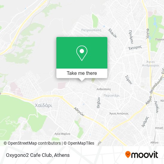Oxygono2 Cafe Club map