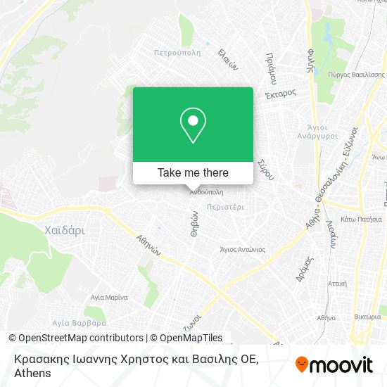 Κρασακης Ιωαννης Χρηστος και Βασιλης ΟΕ map