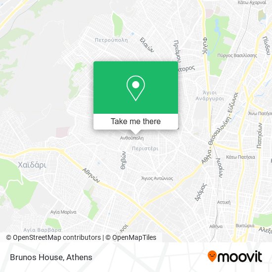 Brunos House map