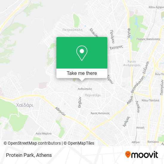 Protein Park map