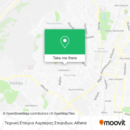 Τεχνικη Εταιρια Λυμπερης Σπυριδων map