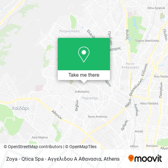 Zoya - Qtica Spa - Αγγελιδου Α Αθανασια map