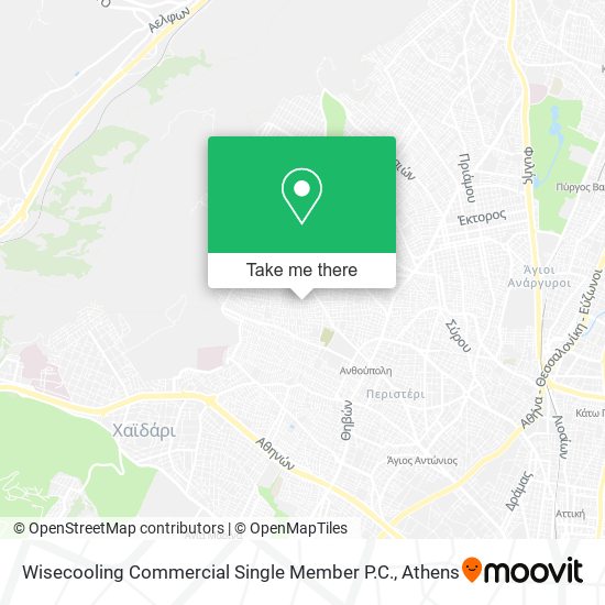 Wisecooling Commercial Single Member P.C. map