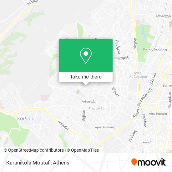 Karanikola Moutafi map