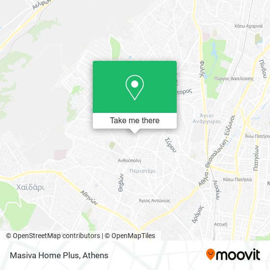 Masiva Home Plus map