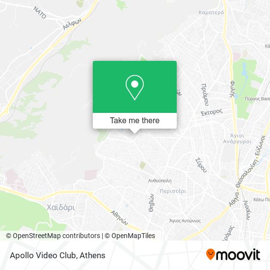 Apollo Video Club map
