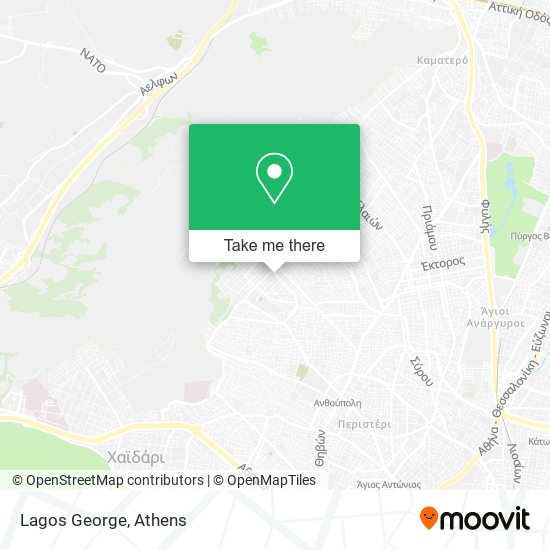 Lagos George map