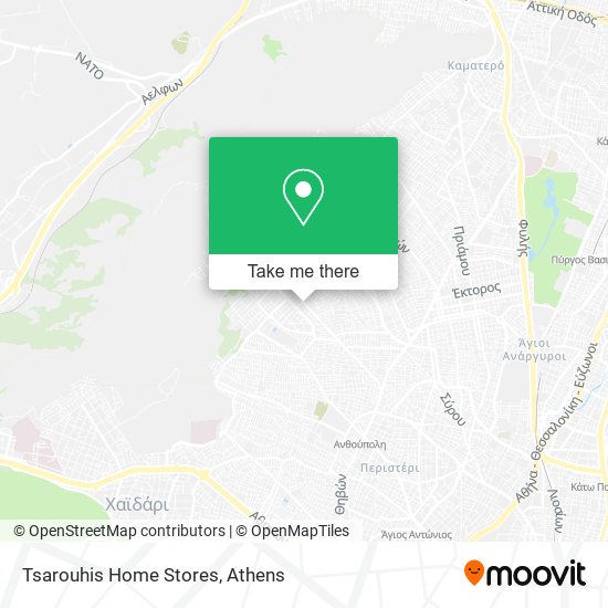 Tsarouhis Home Stores map