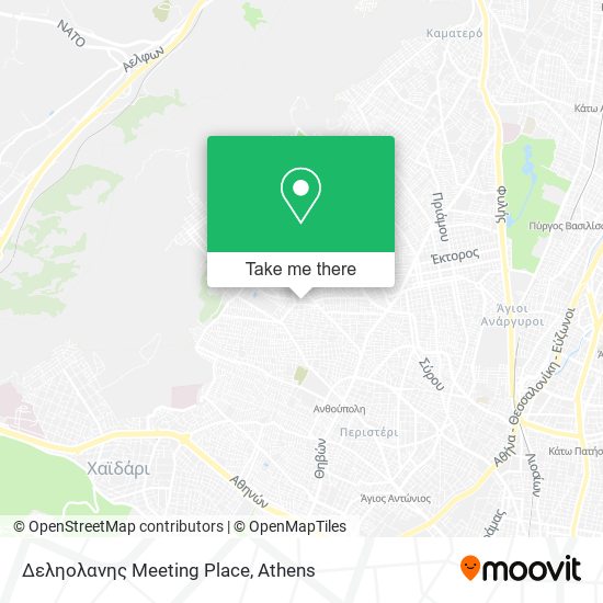 Δεληολανης Meeting Place map