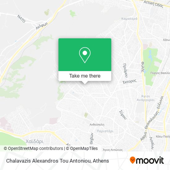 Chalavazis Alexandros Tou Antoniou map