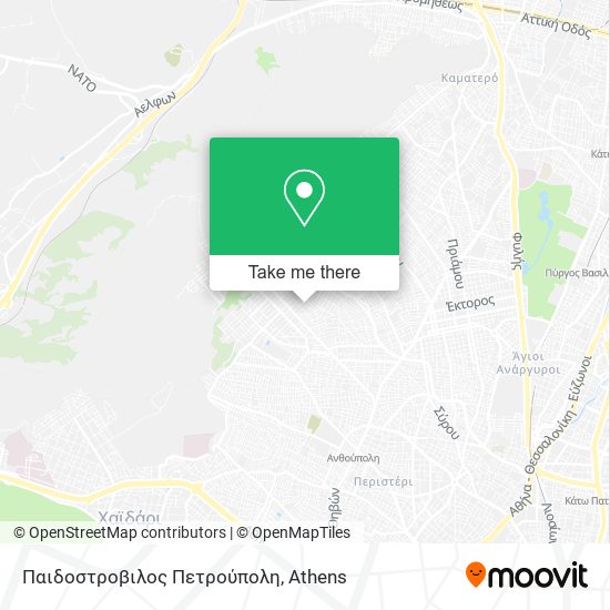 Παιδοστροβιλος Πετρούπολη map