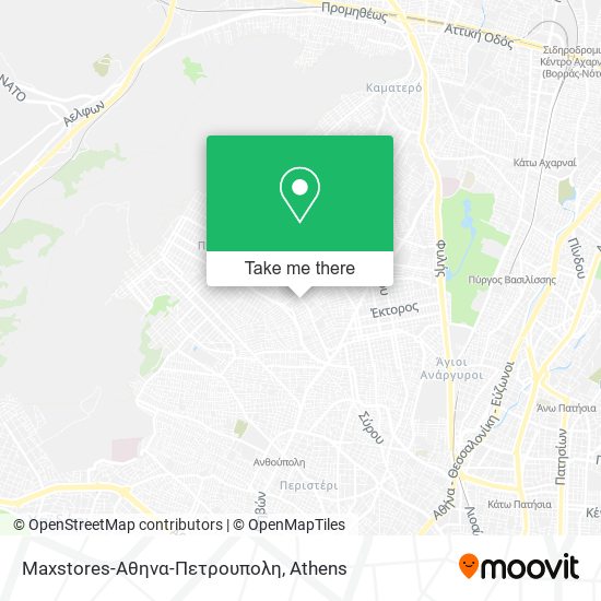 Maxstores-Αθηνα-Πετρουπολη map