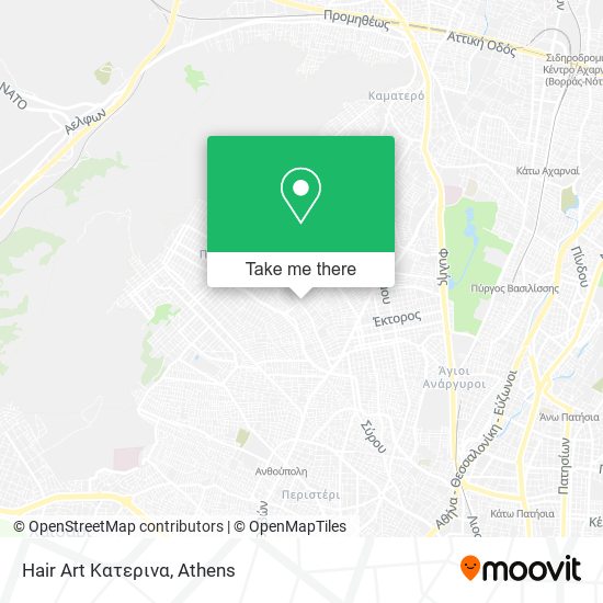 Hair Art Κατερινα map