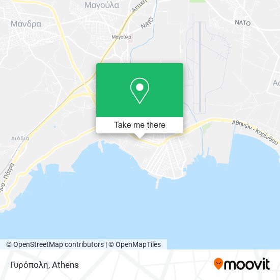 Γυρόπολη map