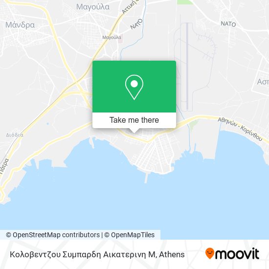 Κολοβεντζου Συμπαρδη Αικατερινη Μ map