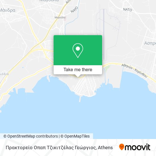 Πρακτορείο Οπαπ Τζικιτζέλας Γεώργιος map