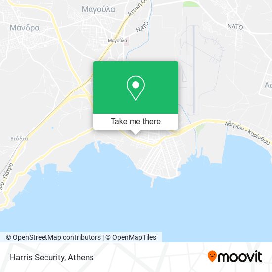 Harris Security map