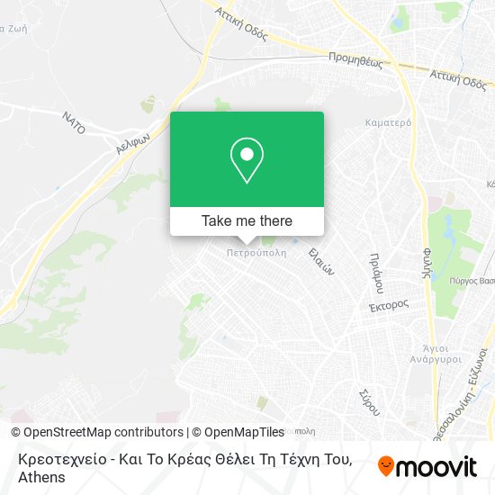 Κρεoτεχνείο - Και Το Κρέας Θέλει Τη Τέχνη Του map