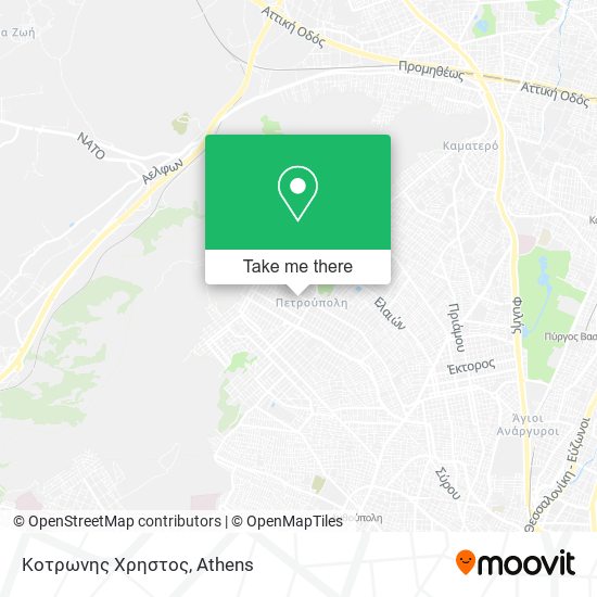 Κοτρωνης Χρηστος map