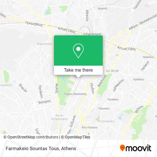 Farmakeio Sountas Tous map