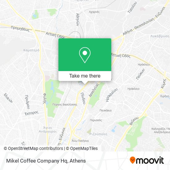Mikel Coffee Company Hq map