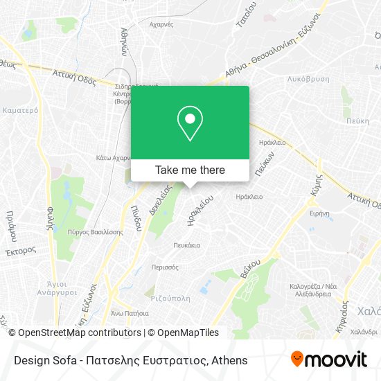 Design Sofa - Πατσελης Ευστρατιος map