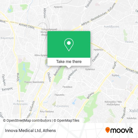 Innova Medical Ltd map