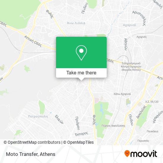 Moto Transfer map