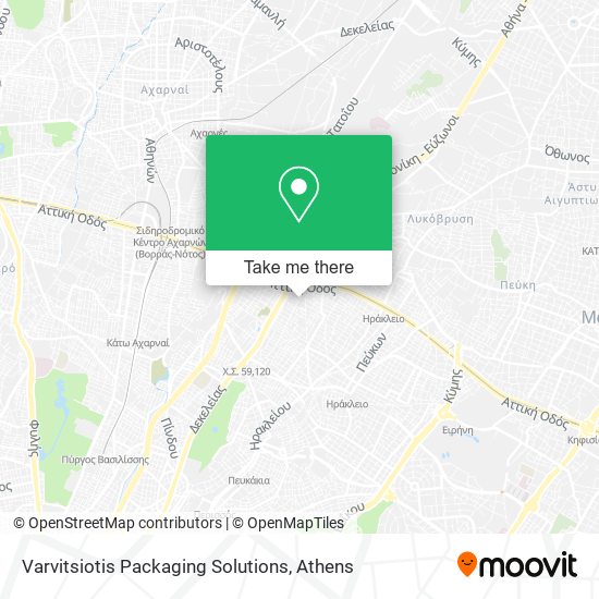 Varvitsiotis Packaging Solutions map