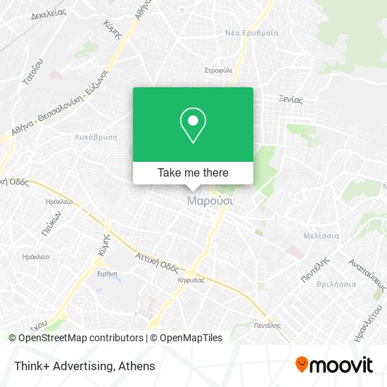 Think+ Advertising map