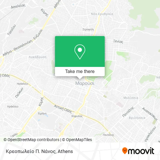 Κρεοπωλείο Π. Νάνος map