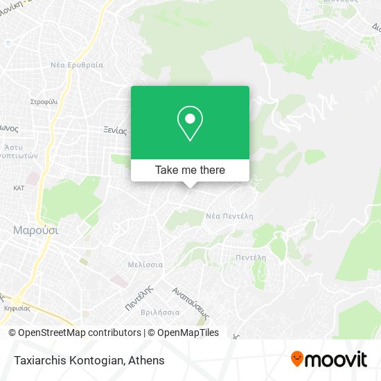 Taxiarchis Kontogian map