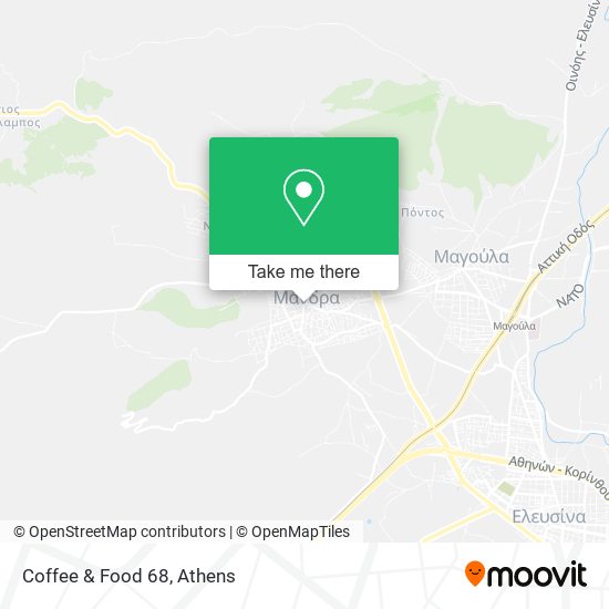 Coffee & Food 68 map