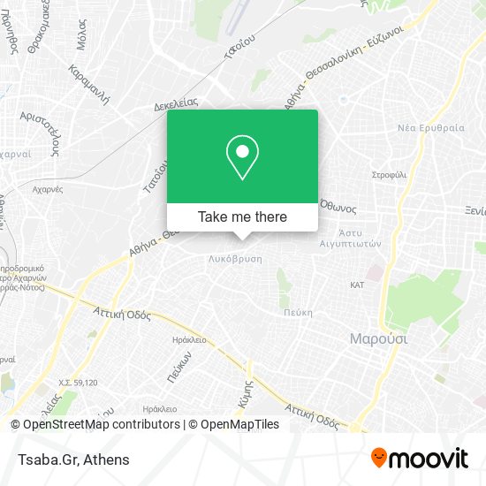 Tsaba.Gr map