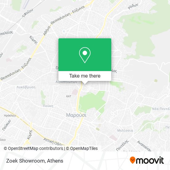 Zoek Showroom map