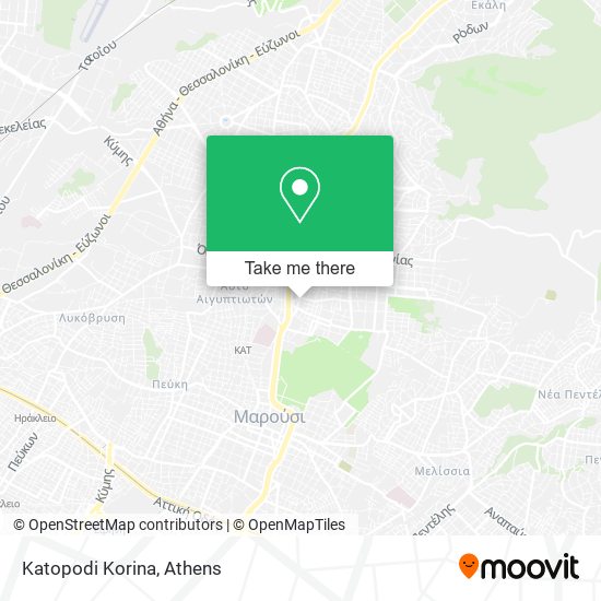 Katopodi Korina map