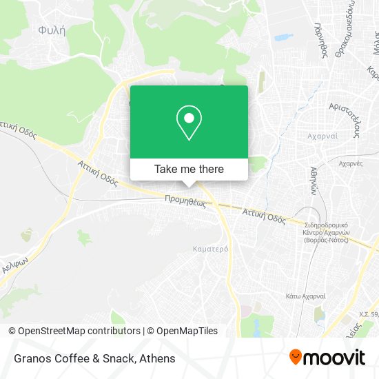 Granos Coffee & Snack map