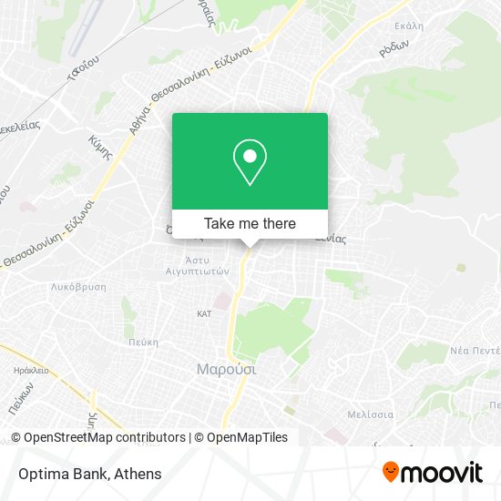 Optima Bank map