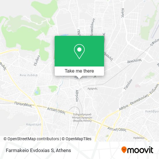 Farmakeio Evdoxias S map