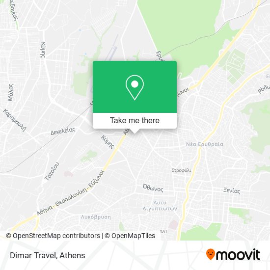 Dimar Travel map